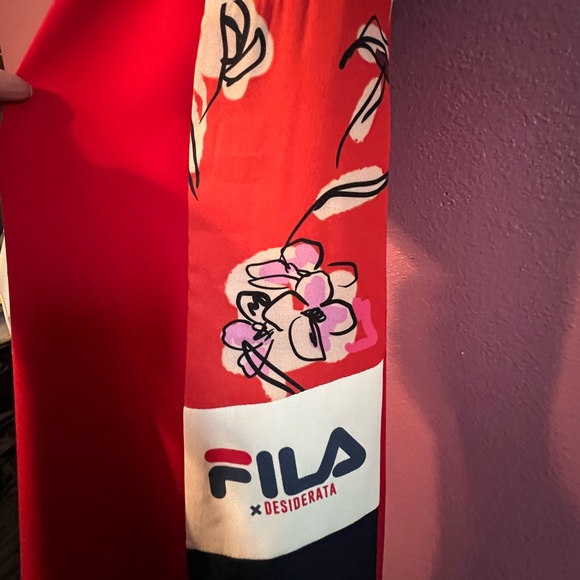 Fila x Desiderata | track flare pant with front slit nwt - Picture 5 of 11